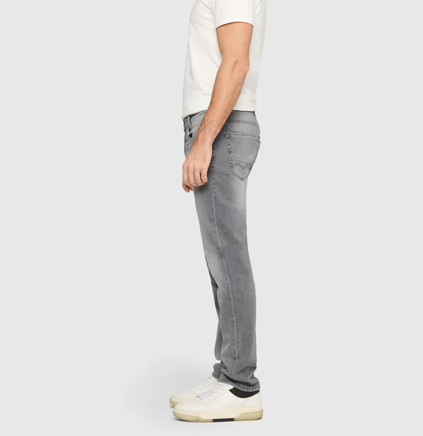 MAC Arne Pipe modern fit jeans grå flex