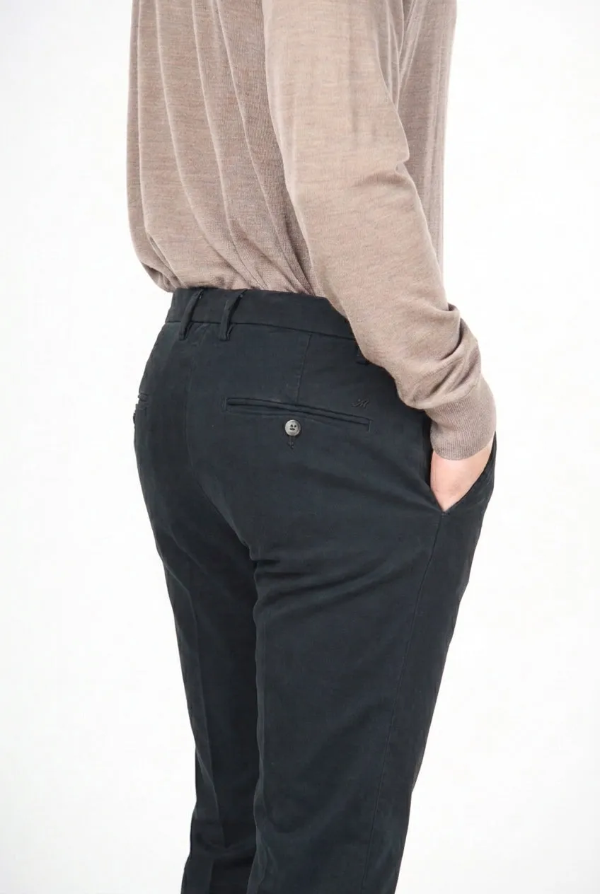 Mason's New York chinobukser antracit regular gabardine
