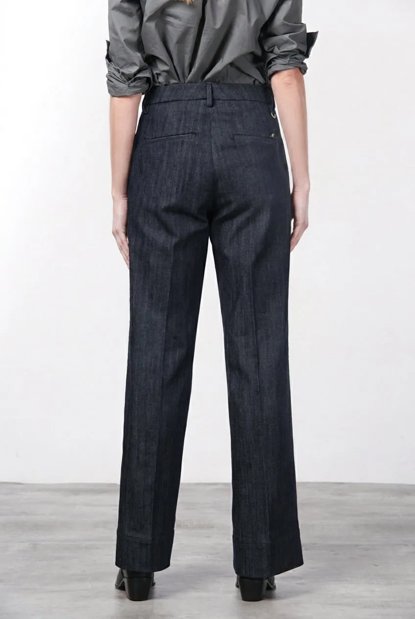 Mason's New York Studio chinos navy straight denim
