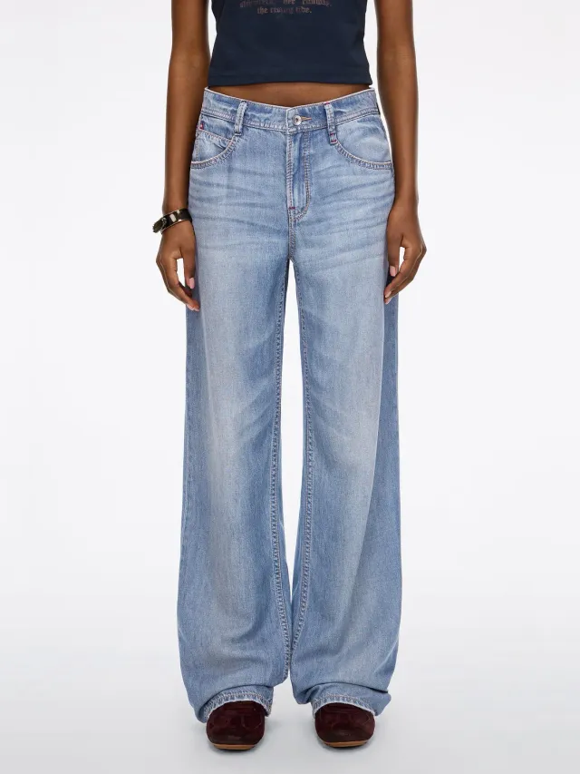 Miss Sixty Anni straight jeans light blue slids 30"