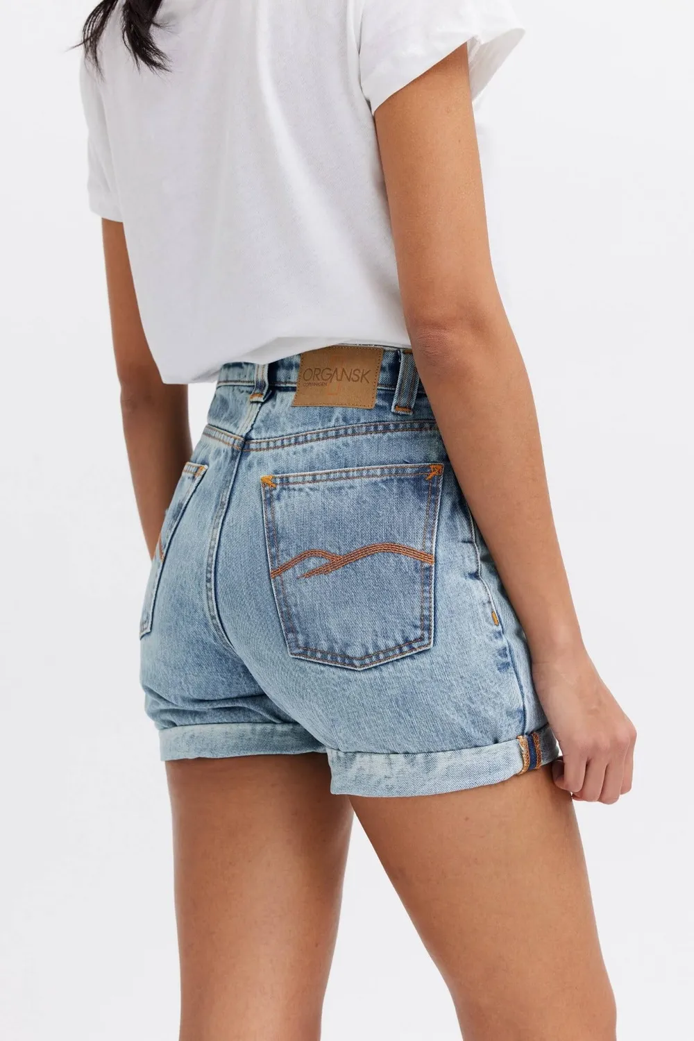 Organsk Oxygen Shorts (P) shorts lys højtaljet