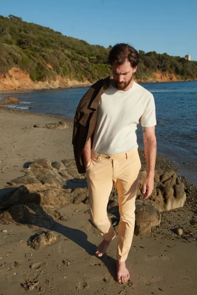 Mason's New York Delamere chinos koral regular fit