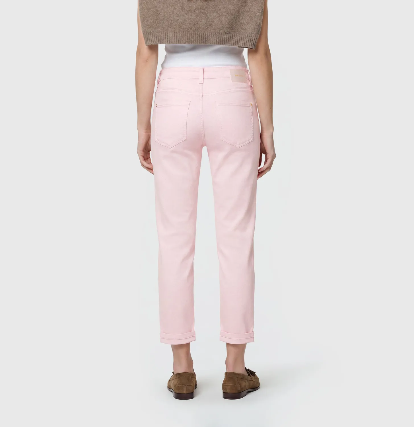 MAC Dream Cropped 5403 jeans rosa straight fit