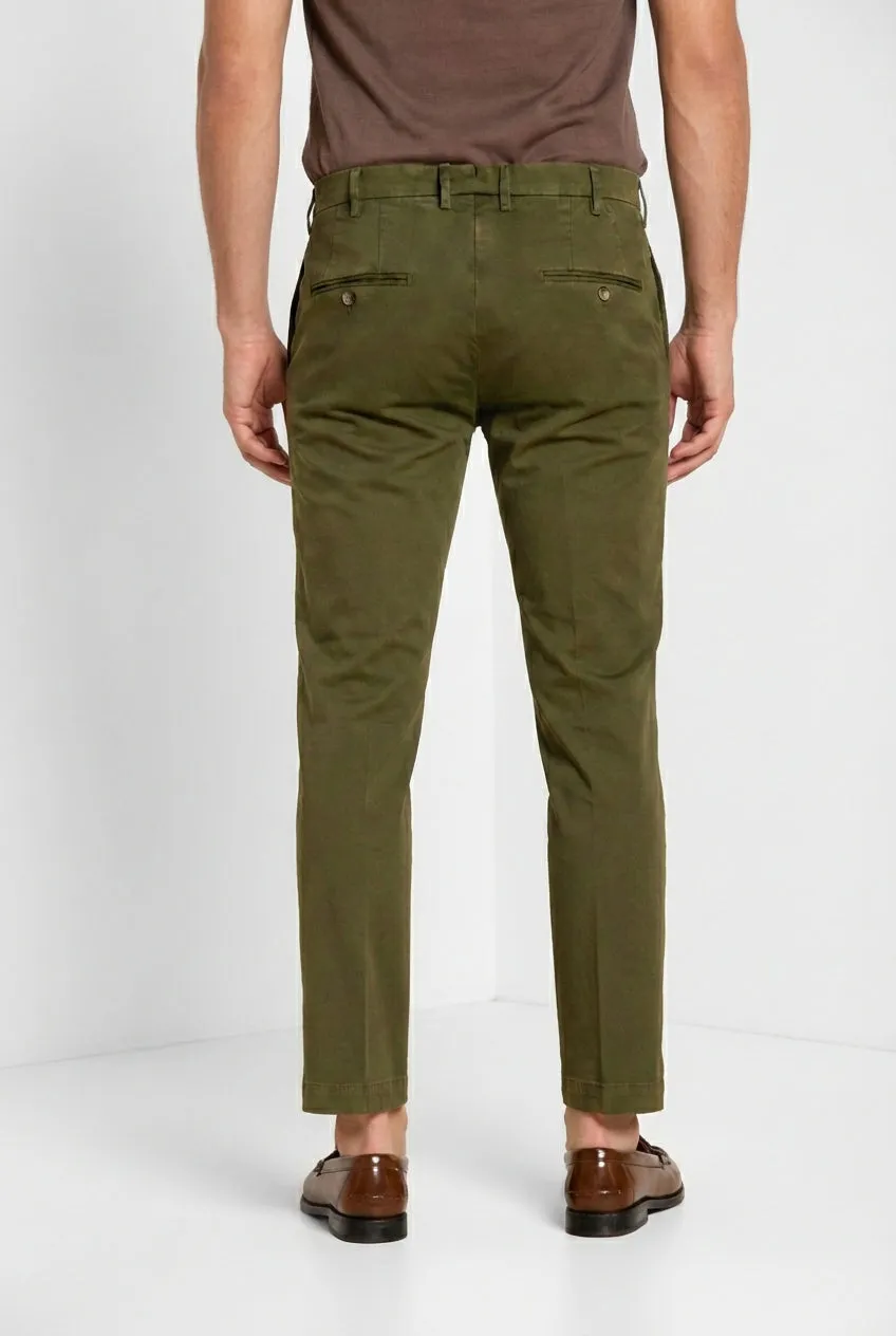 Mason's New York chino bukser skovgrøn regular