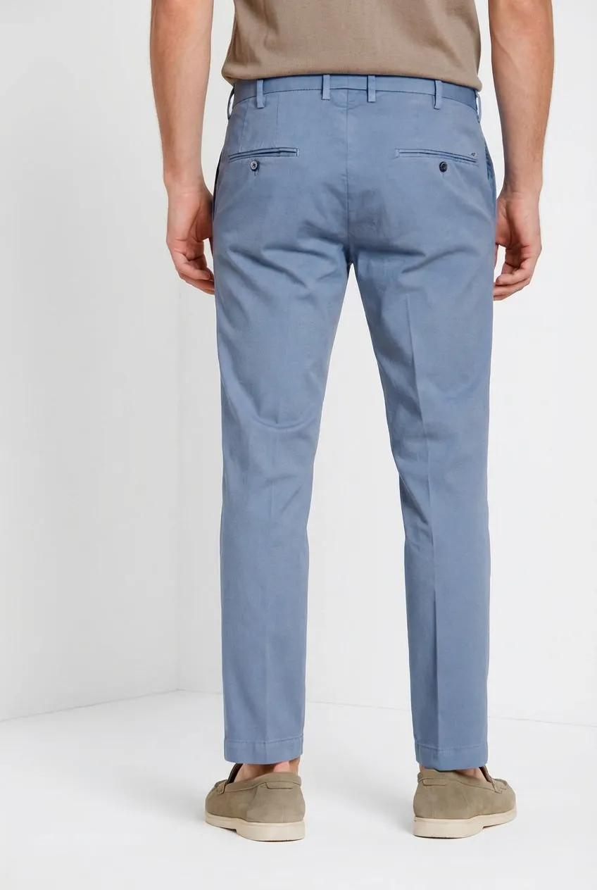 Mason's New York chinos lyseblå regular fit