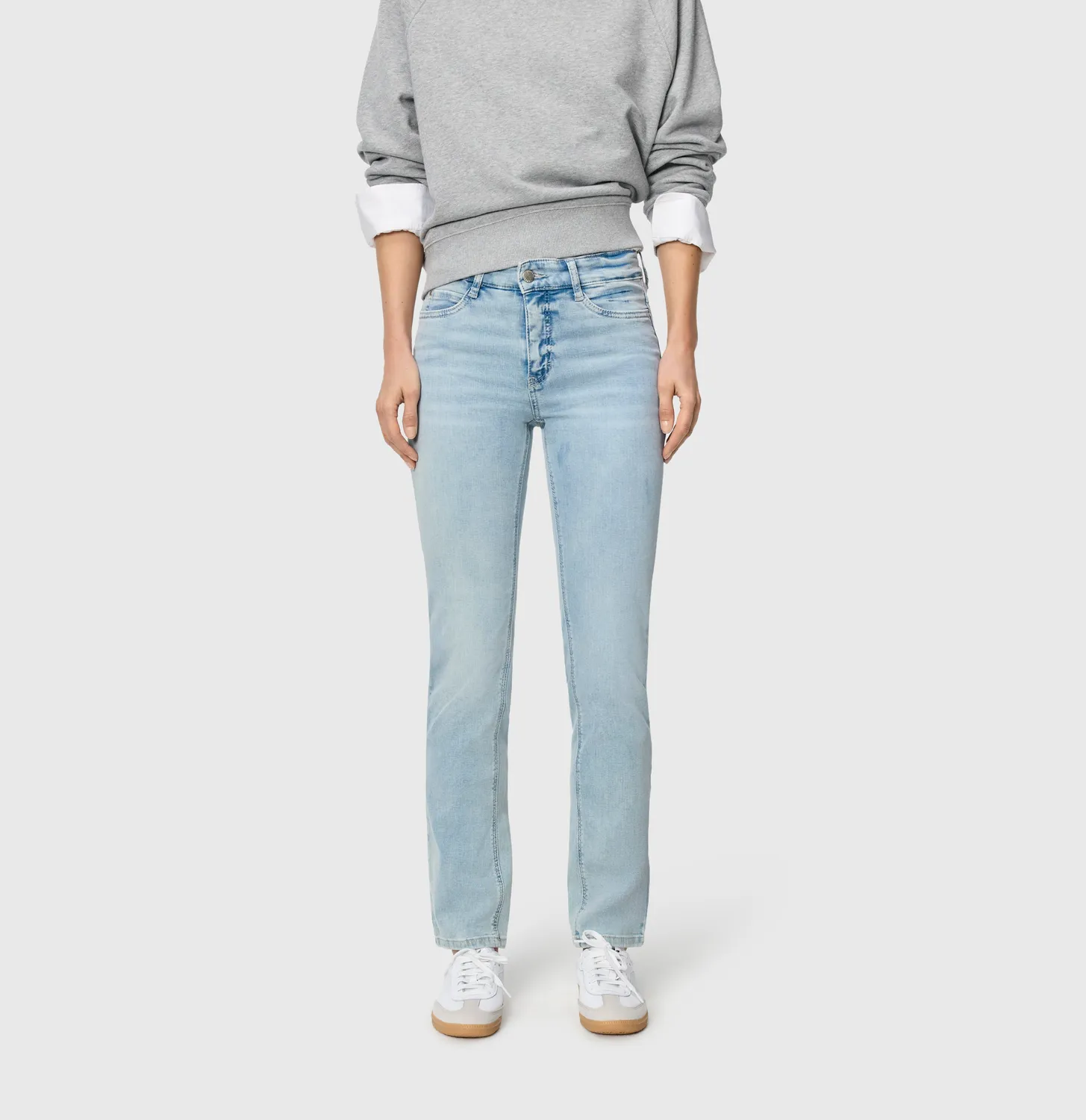 MAC Dream 5401 jeans mellemblå straight fit