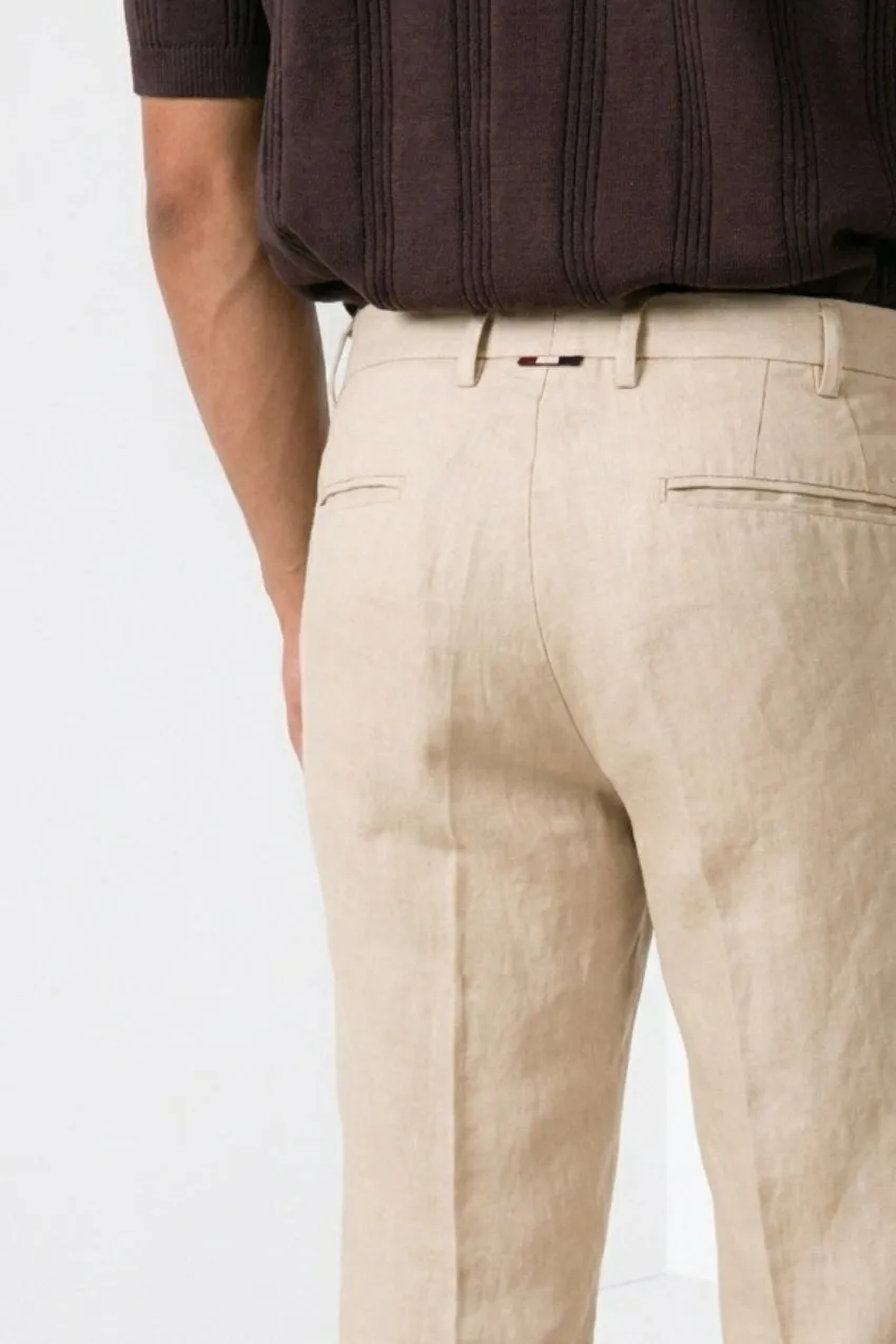 Mason's New York Icon Flex chinos regular beige hør