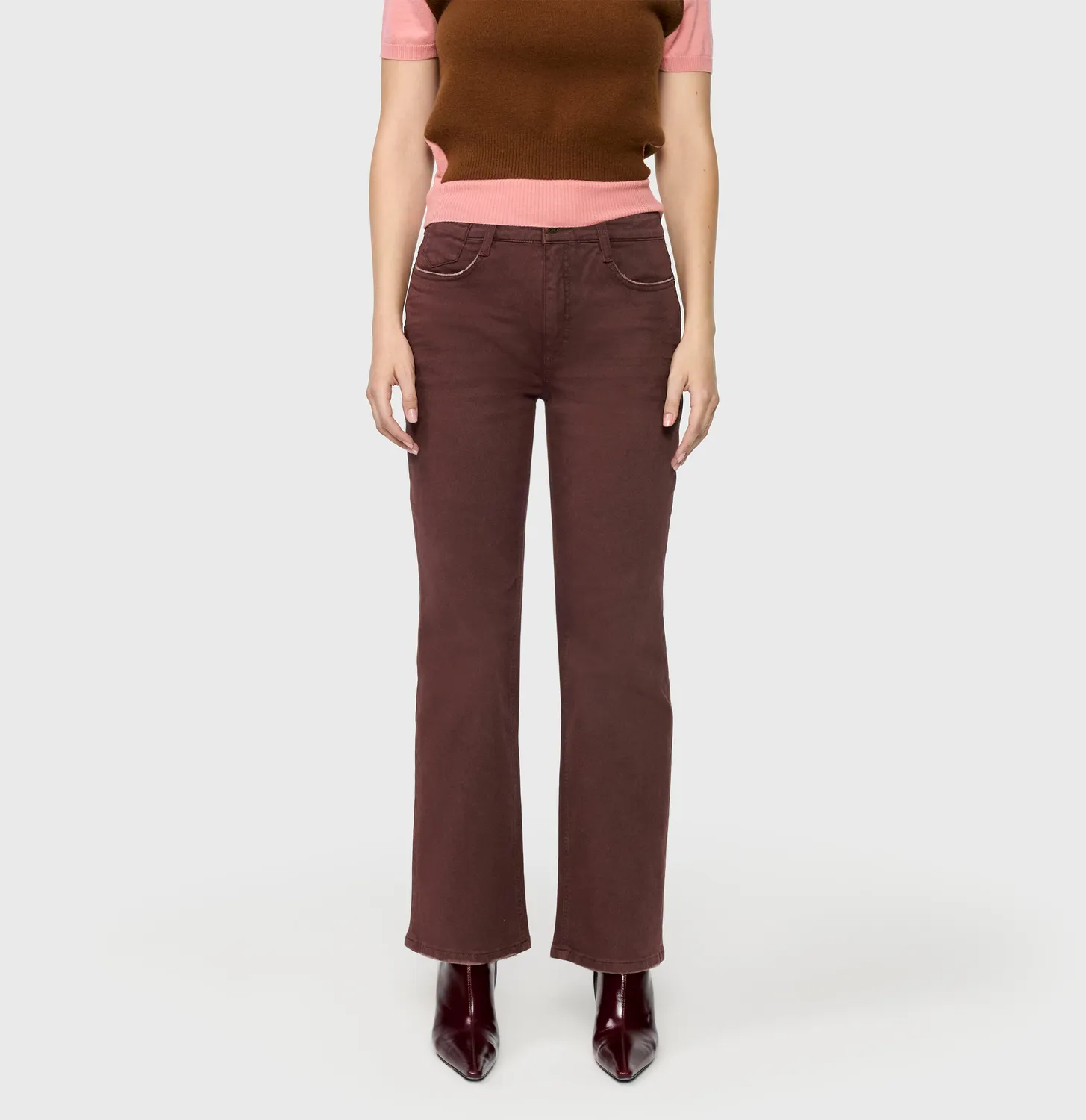 MAC Laura 5225-00-0432L bukser bær flared