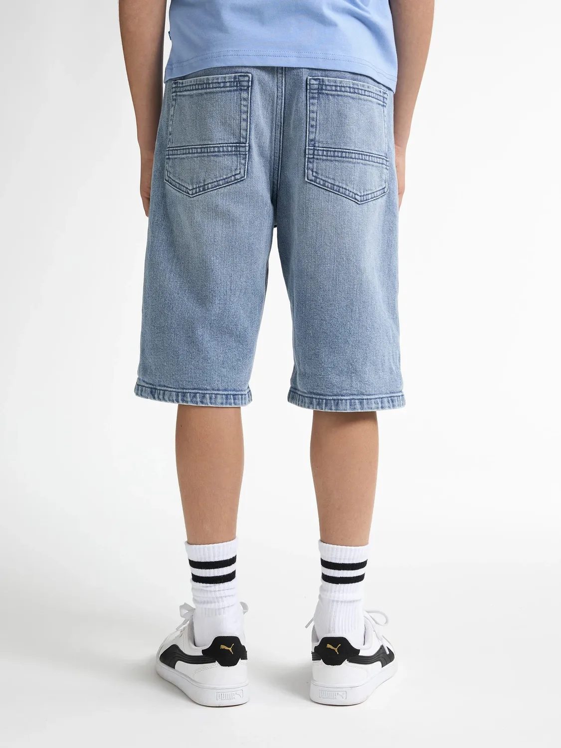 Petrol Industries Lenox denimshorts Papaya loose fit