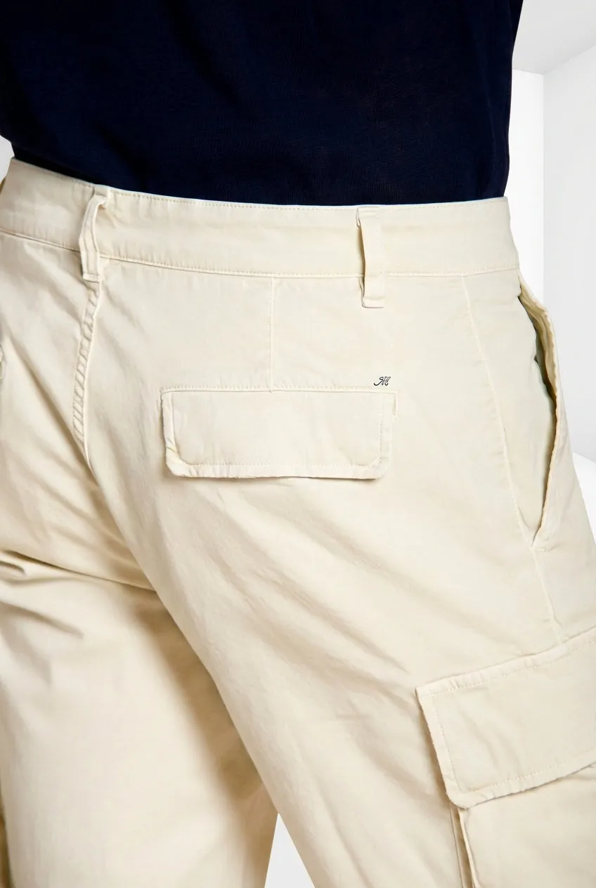 Mason's Chile bermudashorts slim lysebeige stretch