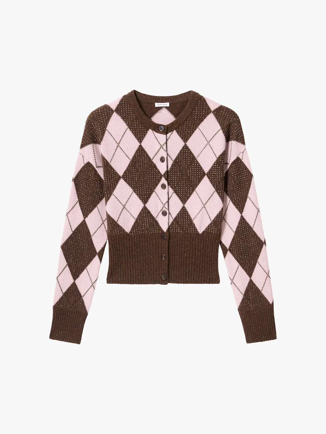 Miss Sixty 6M4RJ04400H44 cardigan brun merinould