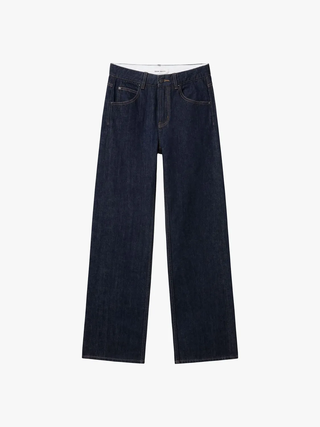 Miss Sixty Anni straight-leg jeans mørkeblå rigid