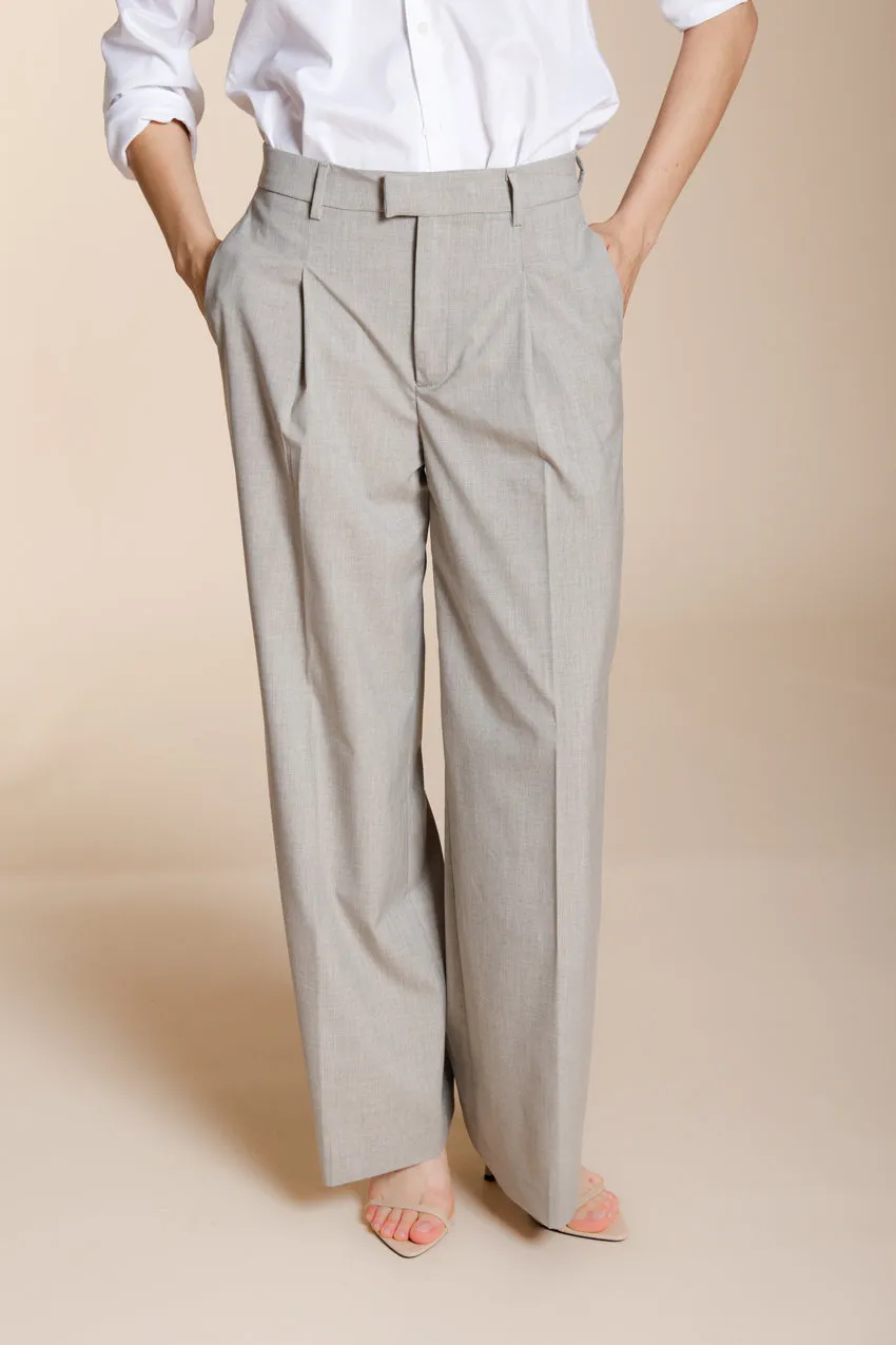 Mason's New York Wide chino bukser beige wide leg