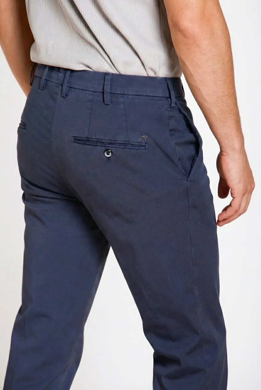 Mason's New York herre chino navy regular fit