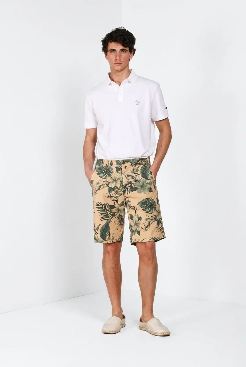 Mason's Denver M74 cargo bermudashorts kaki hawaii