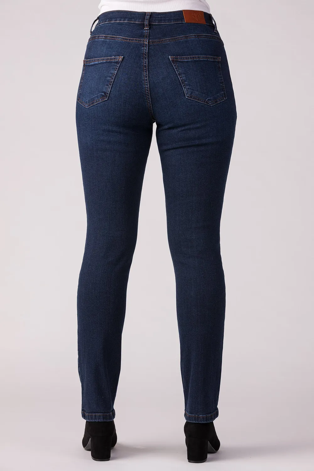 Merrytime 15666-449-27 Slim jeans blue denim
