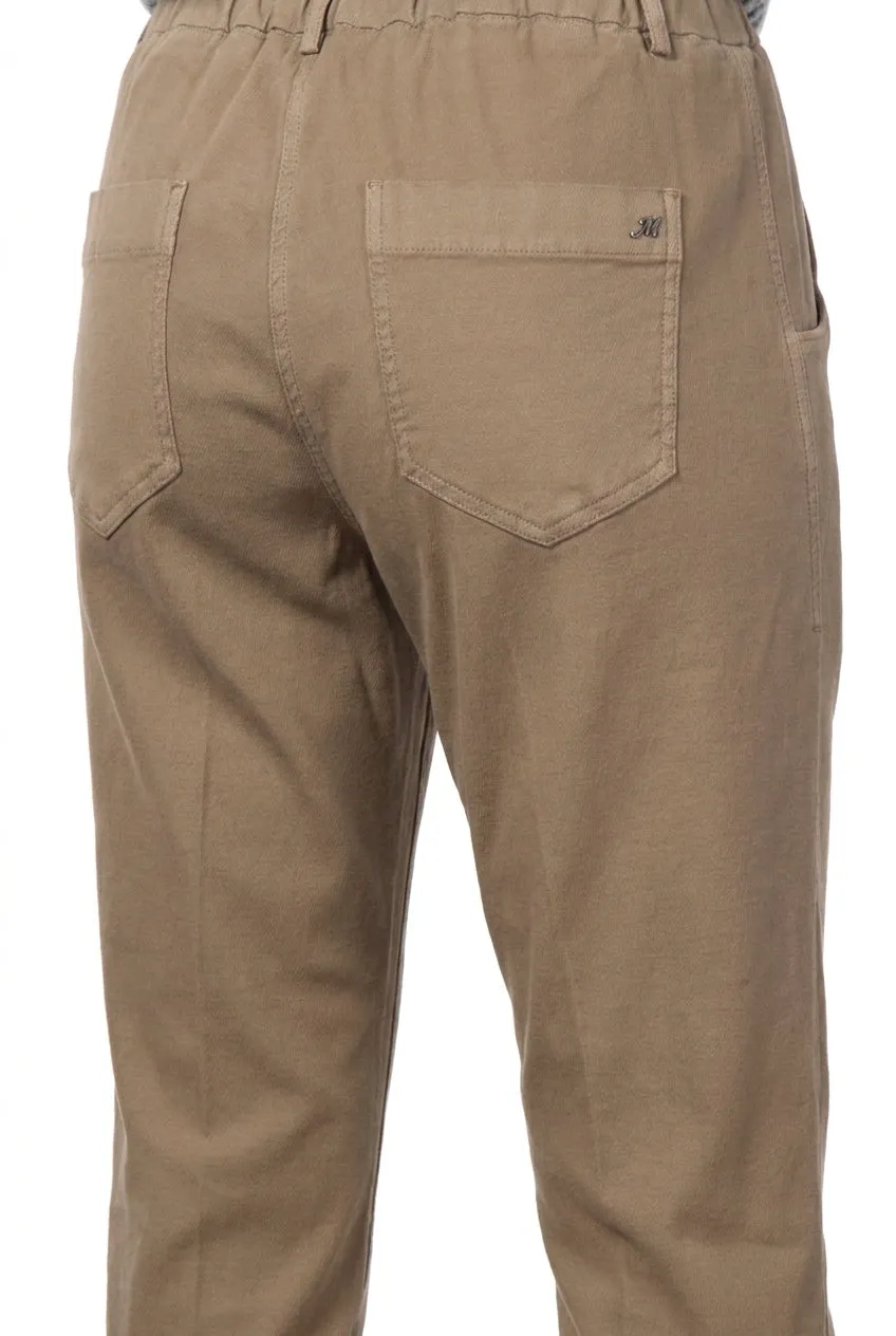 Mason's New York Jogger chino bukser beige relaxed dame