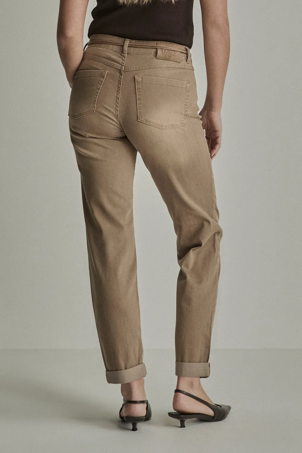 Para Mi Vintage Denim Bobby jeans Camel loose