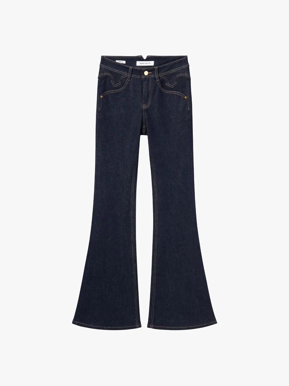 Miss Sixty Bella flare jeans mørkeblå stretch