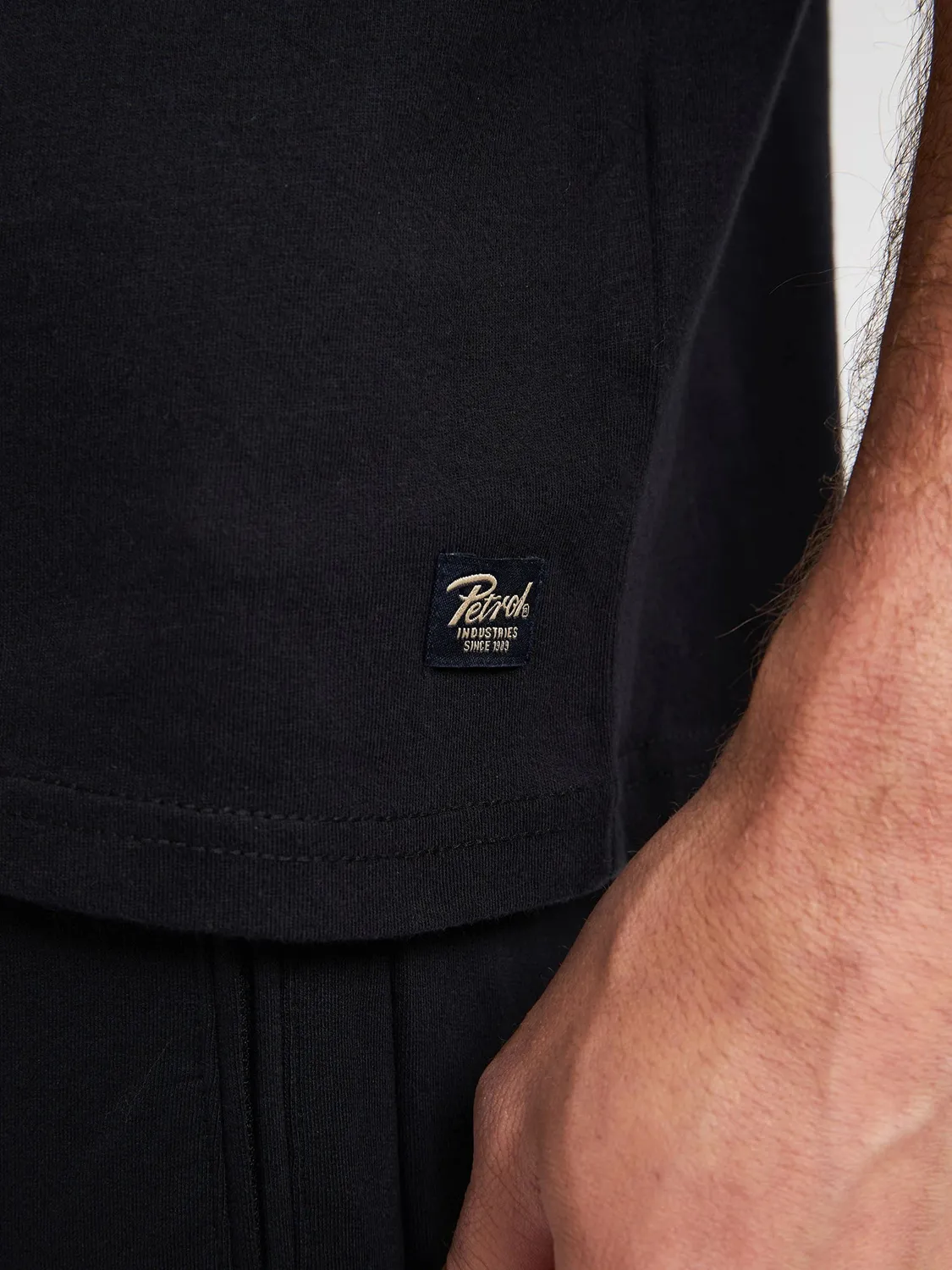 Petrol Industries Gillette t-shirt backprint sort