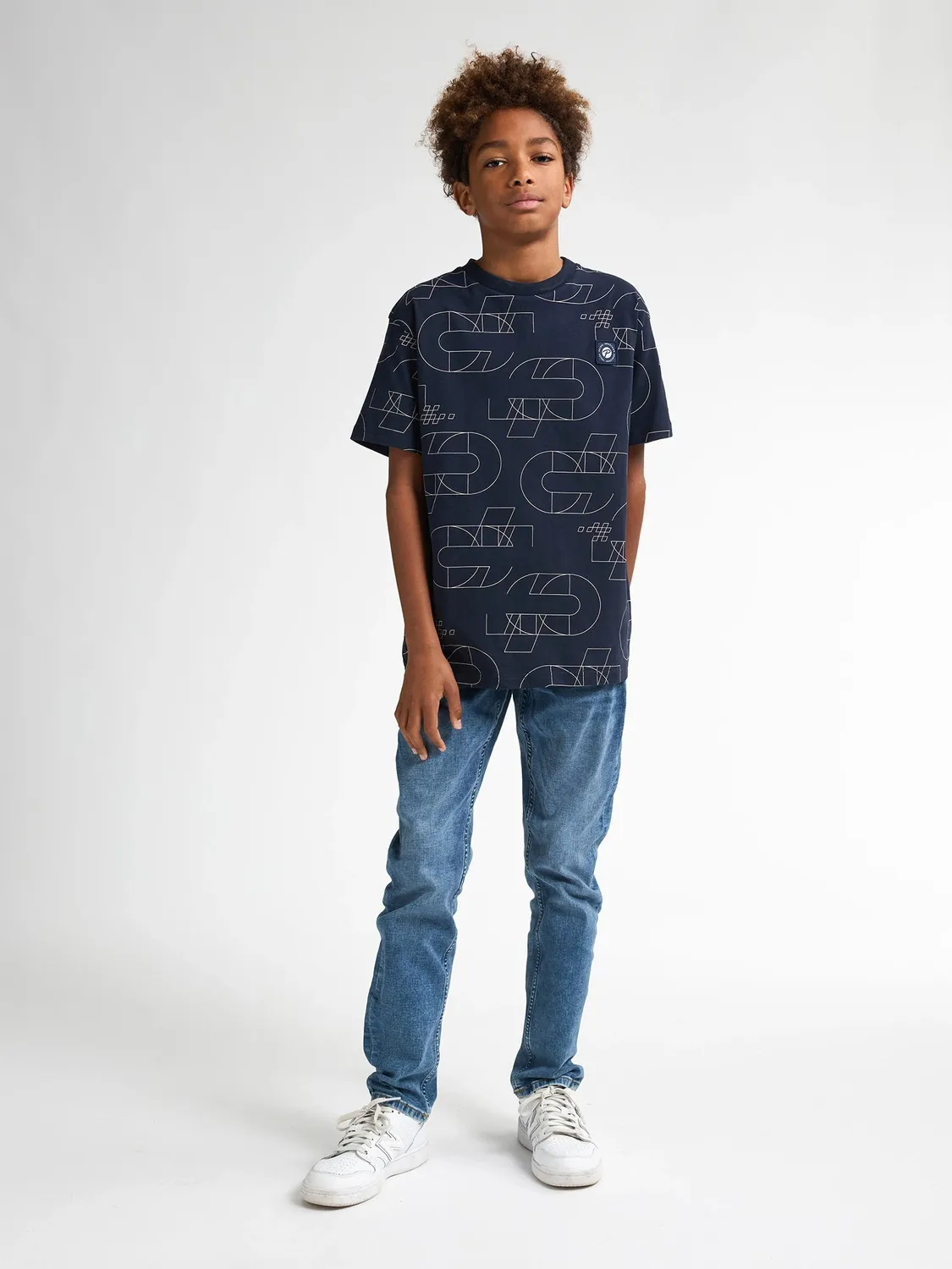 Petrol Industries Marlinview t-shirt drenge all-over print