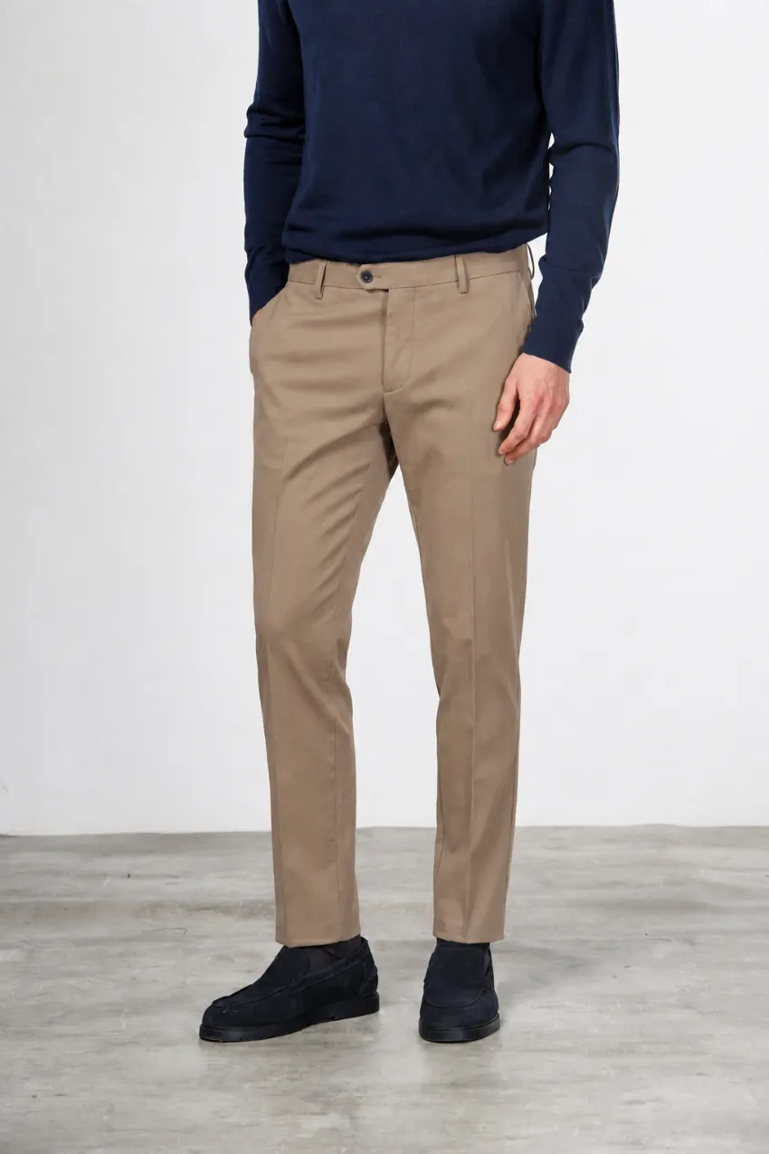 Mason's New York chinobukser taupe cashmere regular