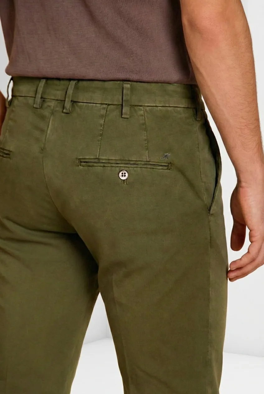 Mason's New York chino bukser skovgrøn regular