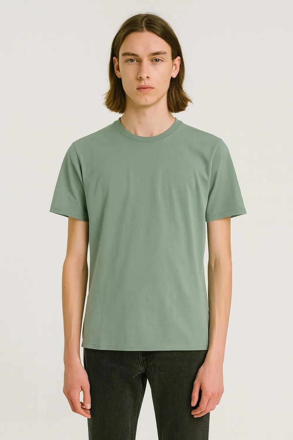 Organsk Classic Organic Tee t-shirt grøn – bomuld