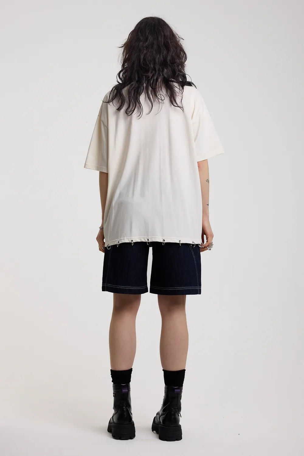 The Ragged Priest Deer oversized graphic t-shirt off-white