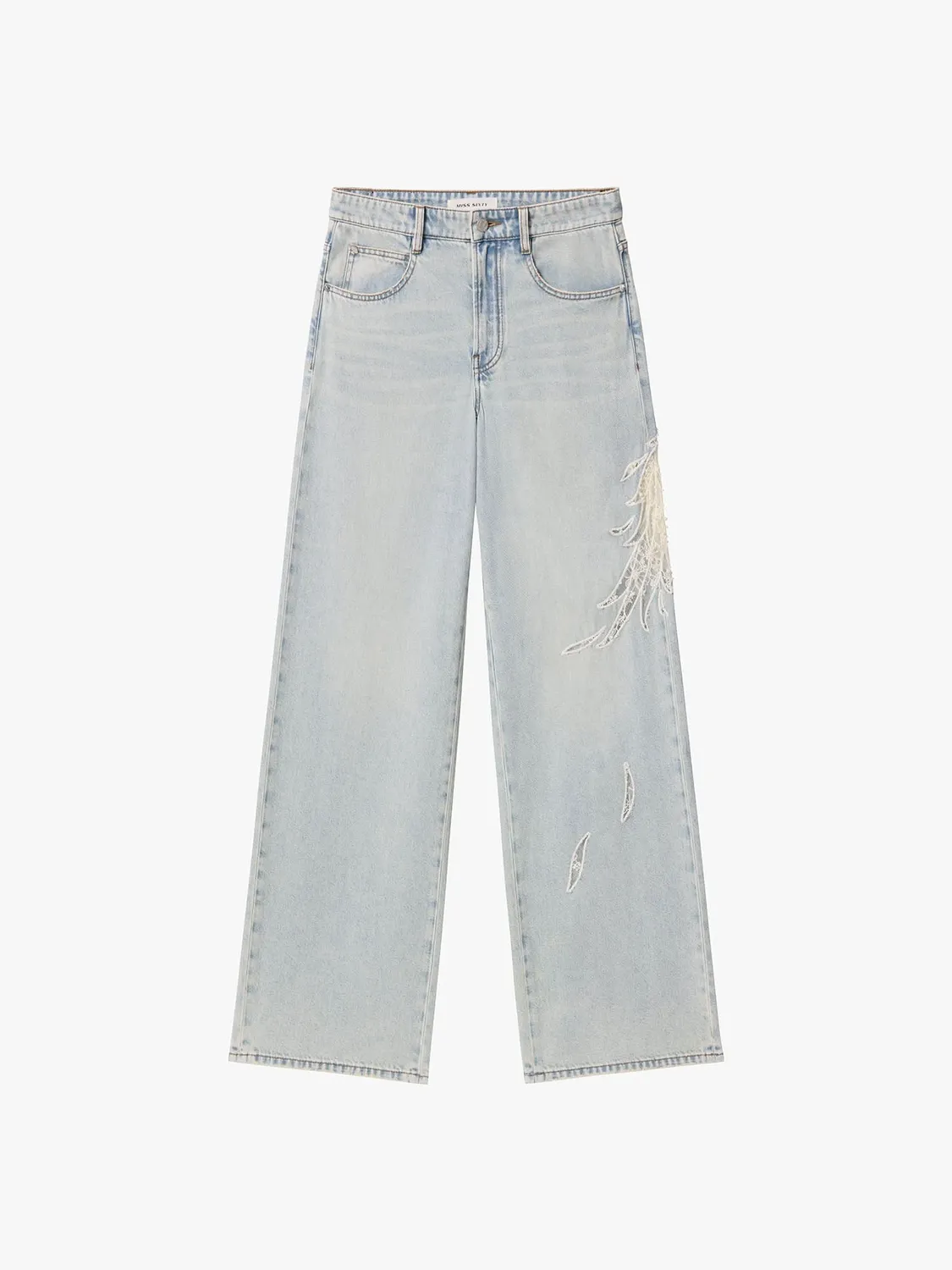 Miss Sixty jeans lyseblå straight blonde vinger