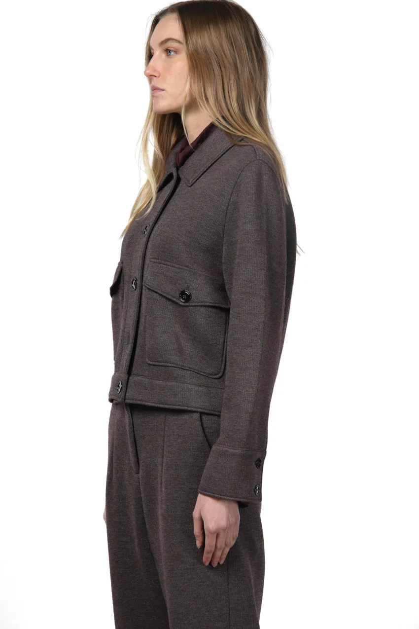 Mason's Odette jakke bordeaux double jersey