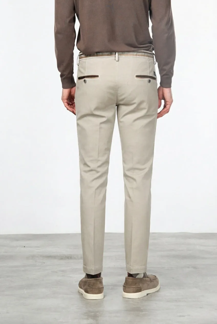 Mason's Torino Winter chino bukser slim isgrå