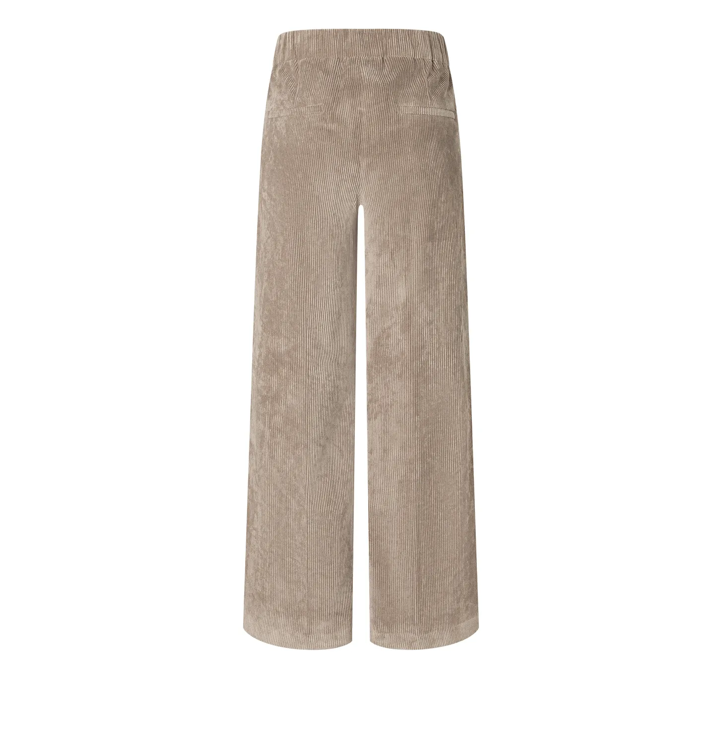 MAC Chiara Cropped fløjlsbukser brun wide fit