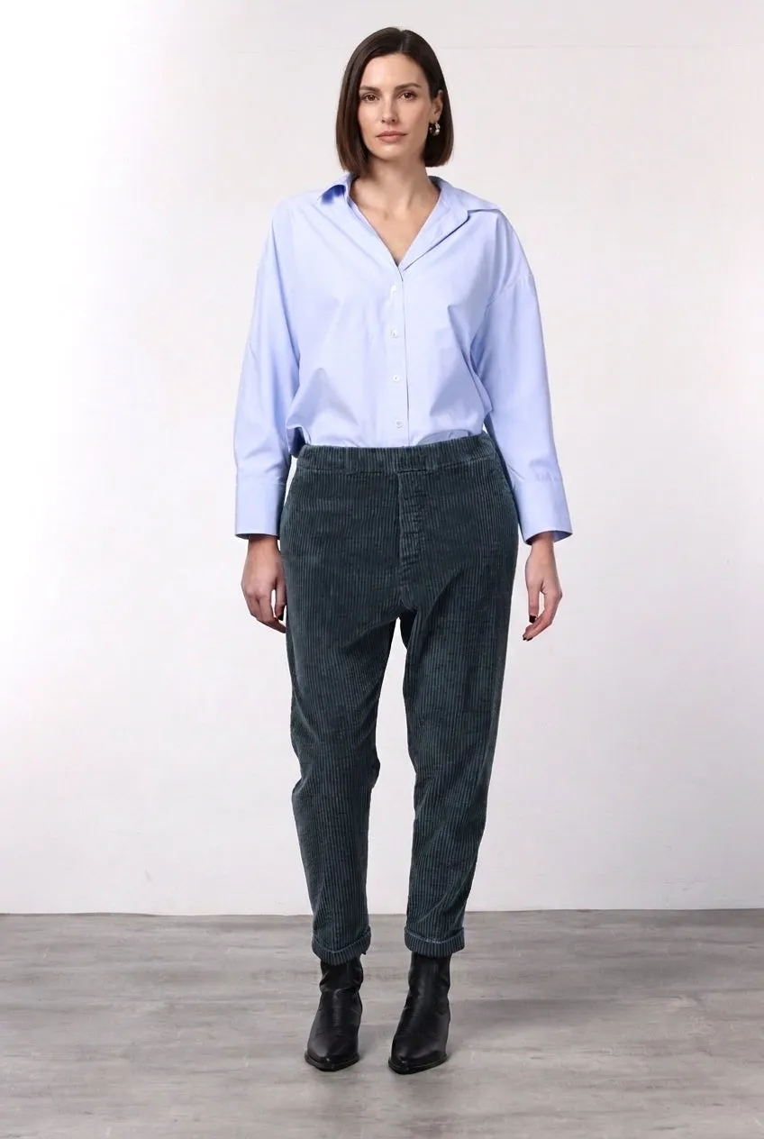 Mason's Malibu Jogger City chinobukser mørkegrøn fløjl