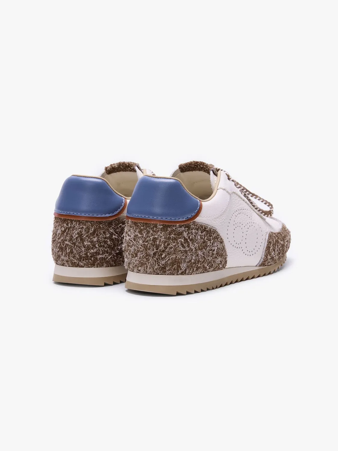 Miss Sixty snøresko sneakers off white patchwork