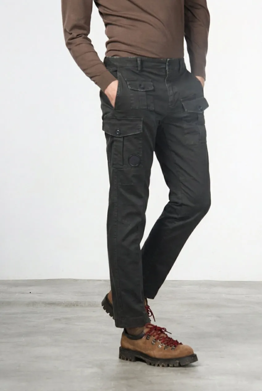 Mason's George Coolpocket cargobukser lysebrun carrot fit
