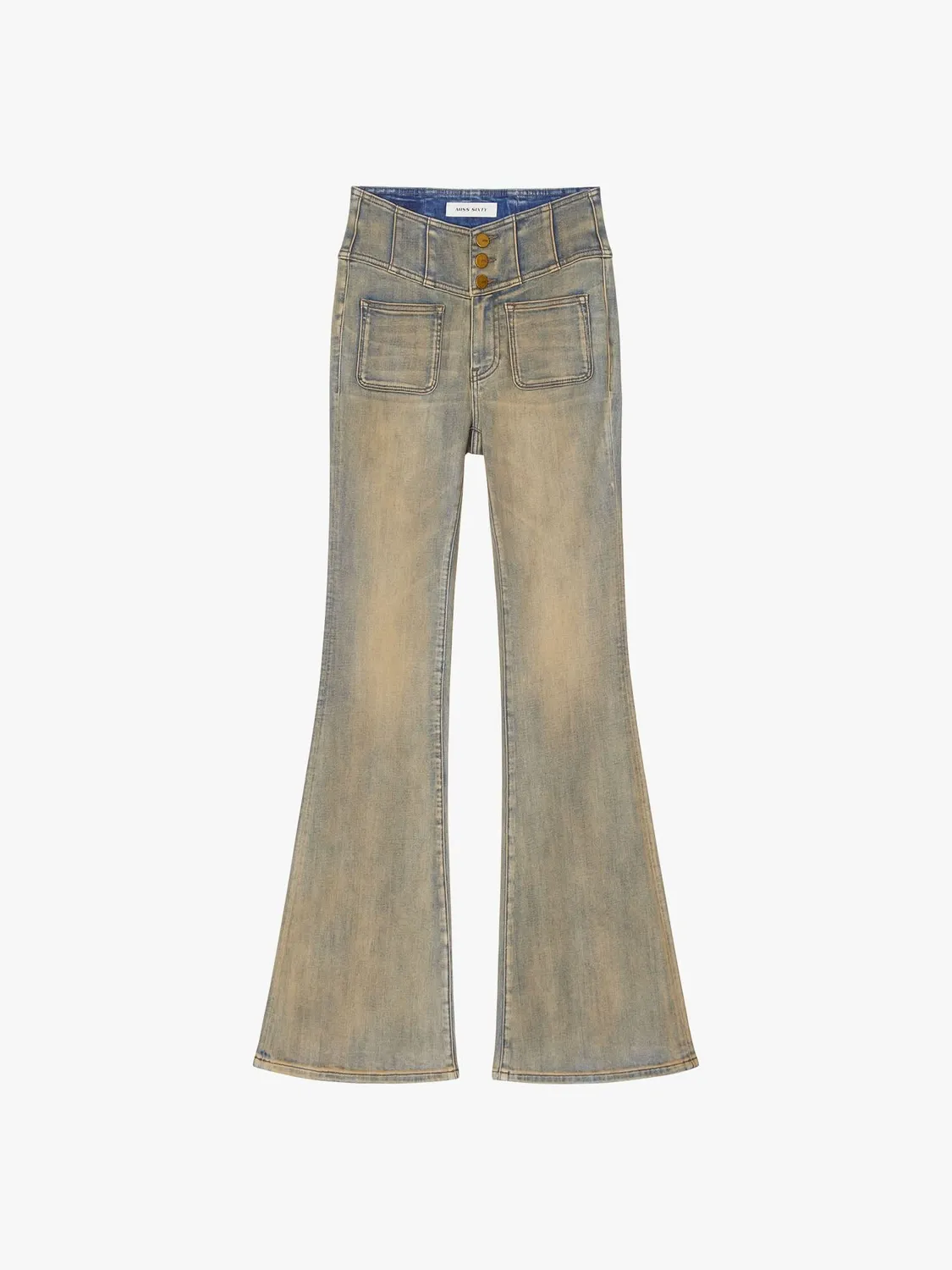 Miss Sixty Glenda Plus 5 flare jeans blå