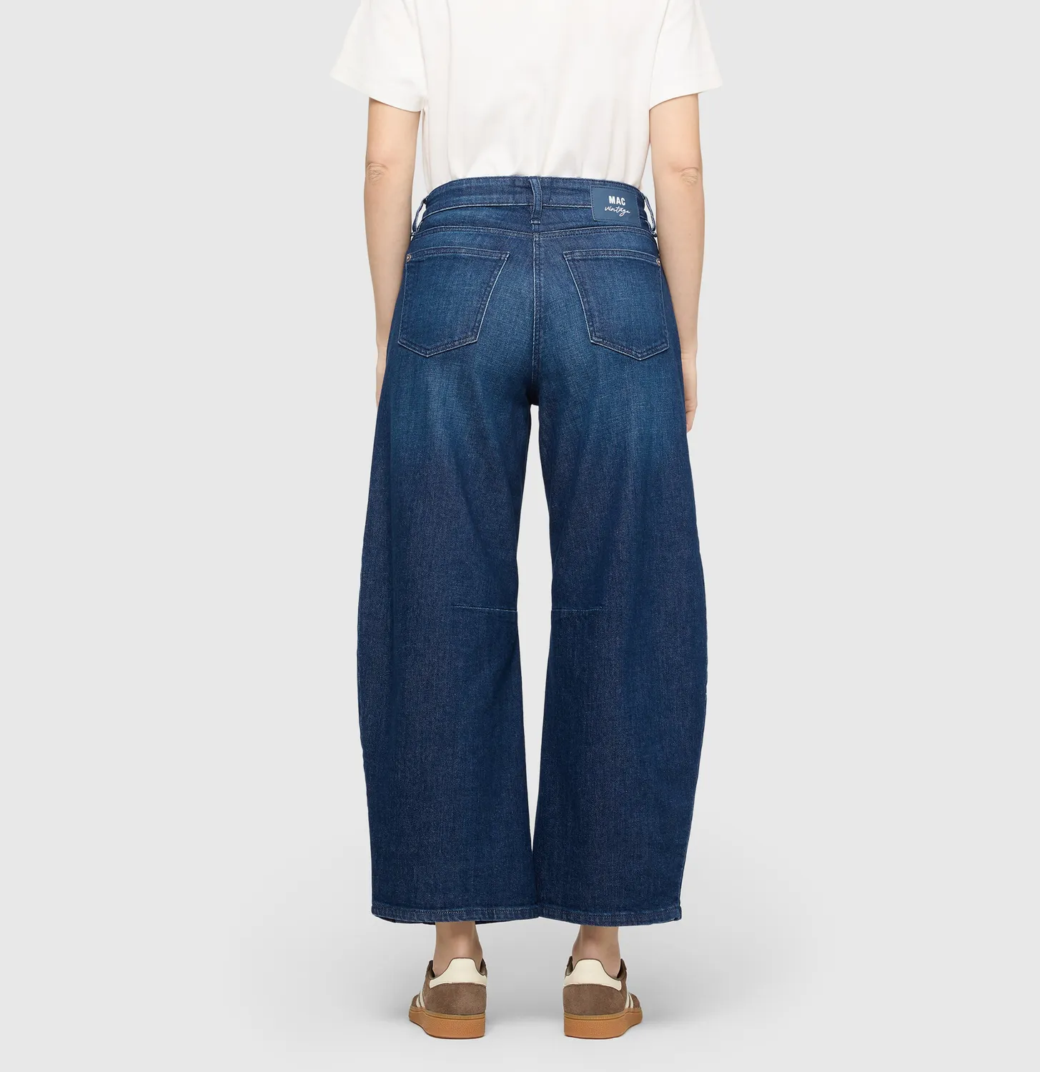MAC Dakota Barrel 3123 jeans mørkeblå vintage