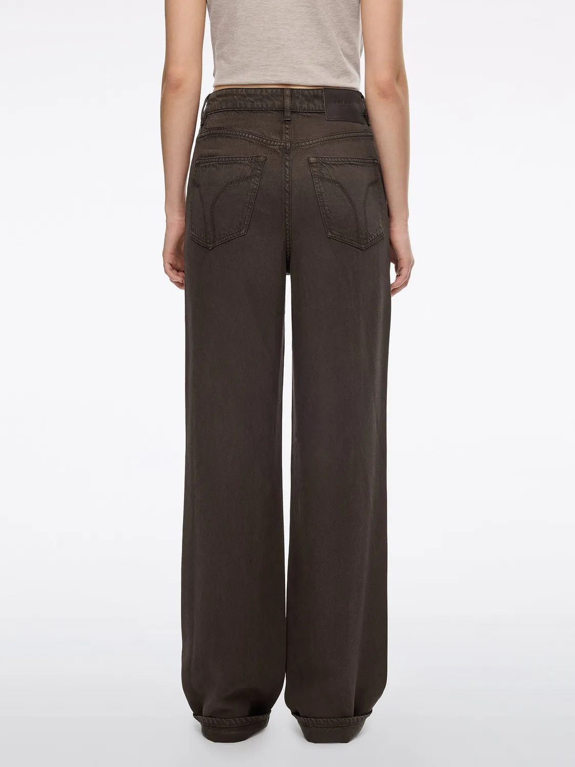 Miss Sixty 6M3JJ2521 straight jeans khaki mid-rise