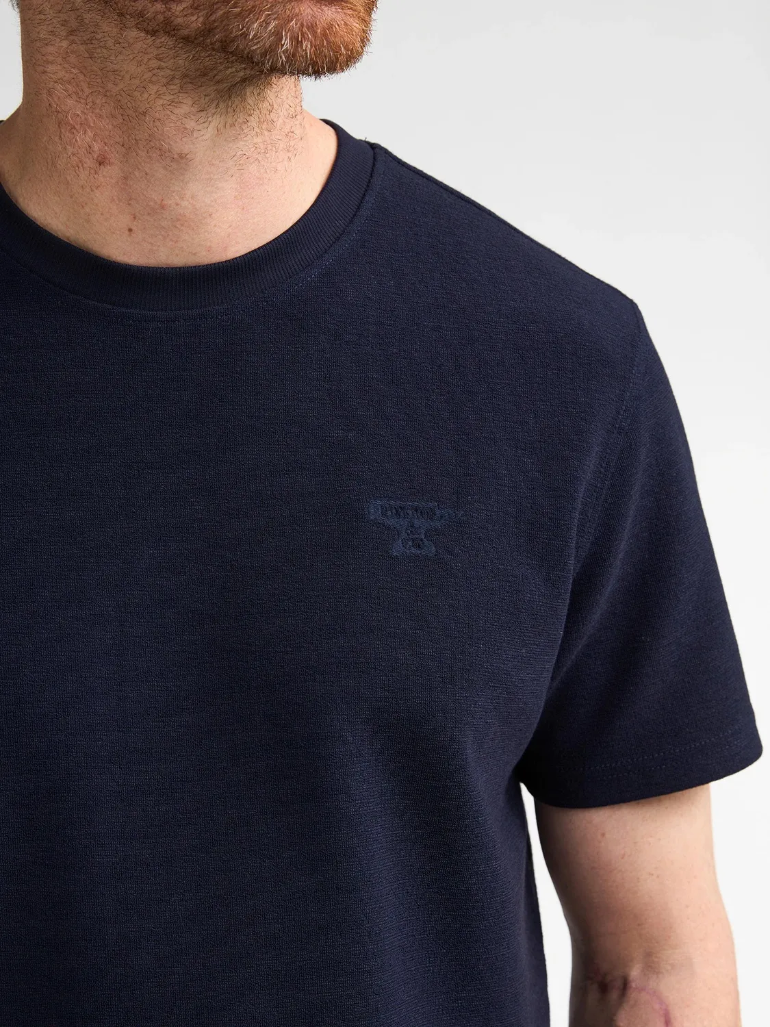 Petrol Industries Yates t-shirt struktur bomuldsmix