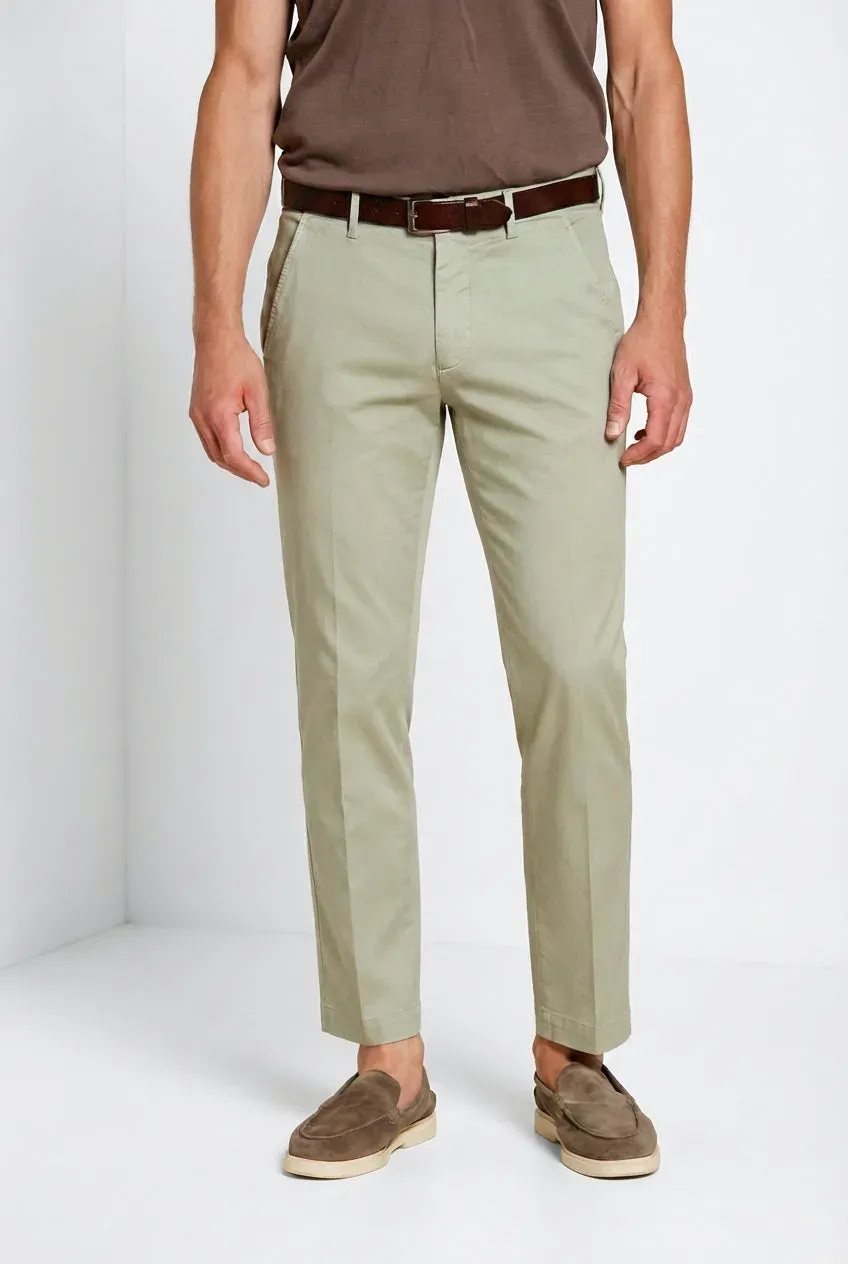 Mason's Torino Flex chinos pastelgrøn slim fit