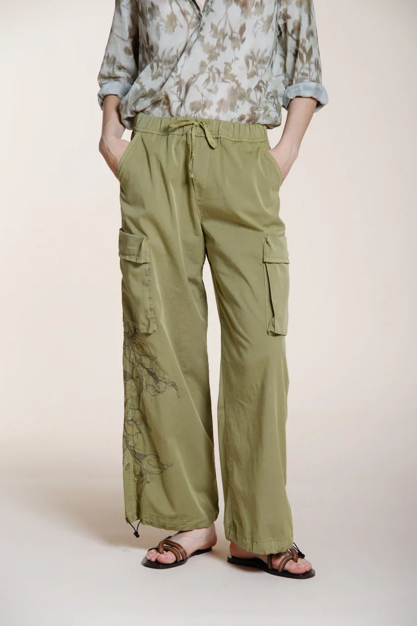 Mason's Francis cargo bukser syregrøn wide leg