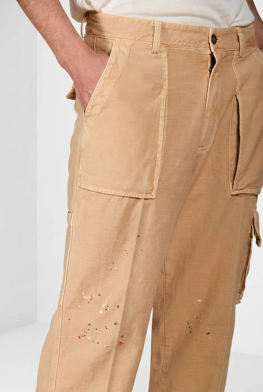 Mason's Cuba Work M74 cargobukser kaki relaxed