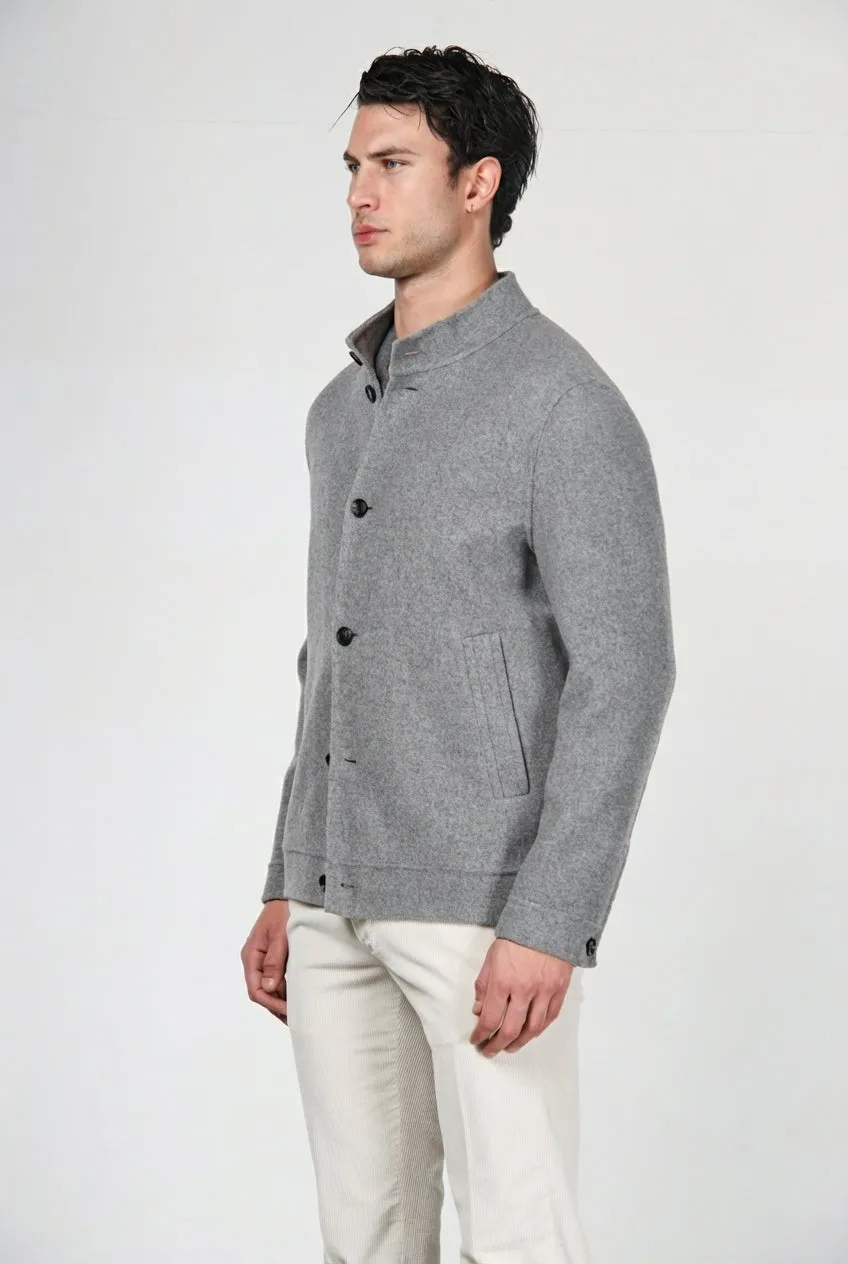 Mason's San Diego field jacket grå uld slim