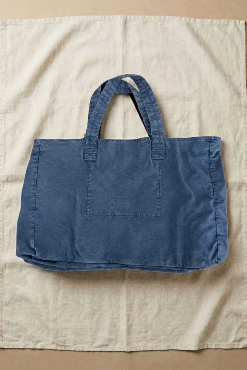 Mason's M74 Bag taske indigo canvas unisex