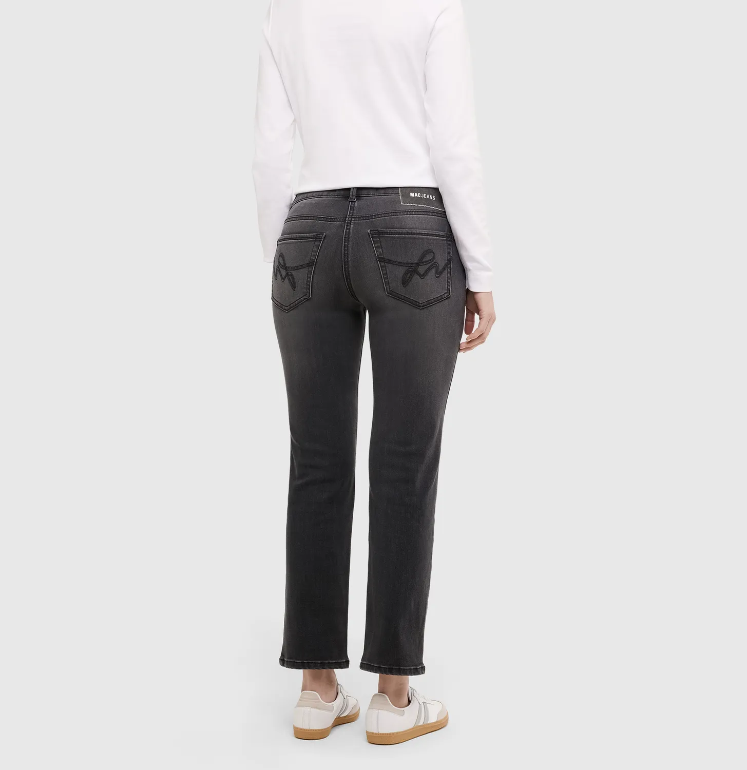 MAC Carrie 5954 jeans grå slim fit