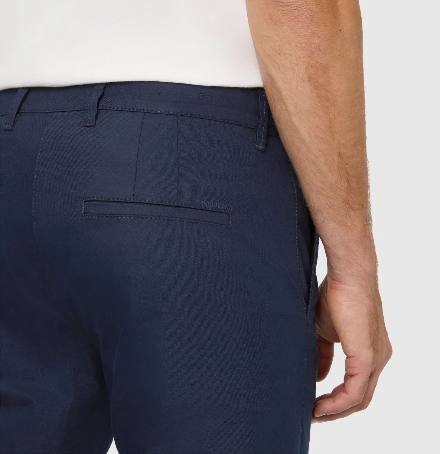MAC Griffin chinobukser mørkeblå tapered