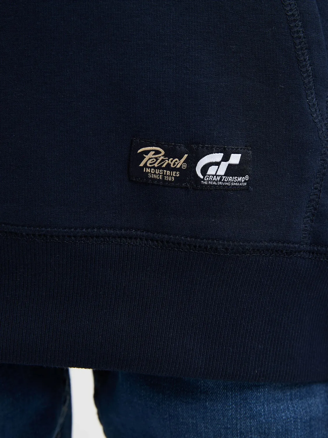 Petrol Industries Gran Turismo Torque drenge hoodie lynlås