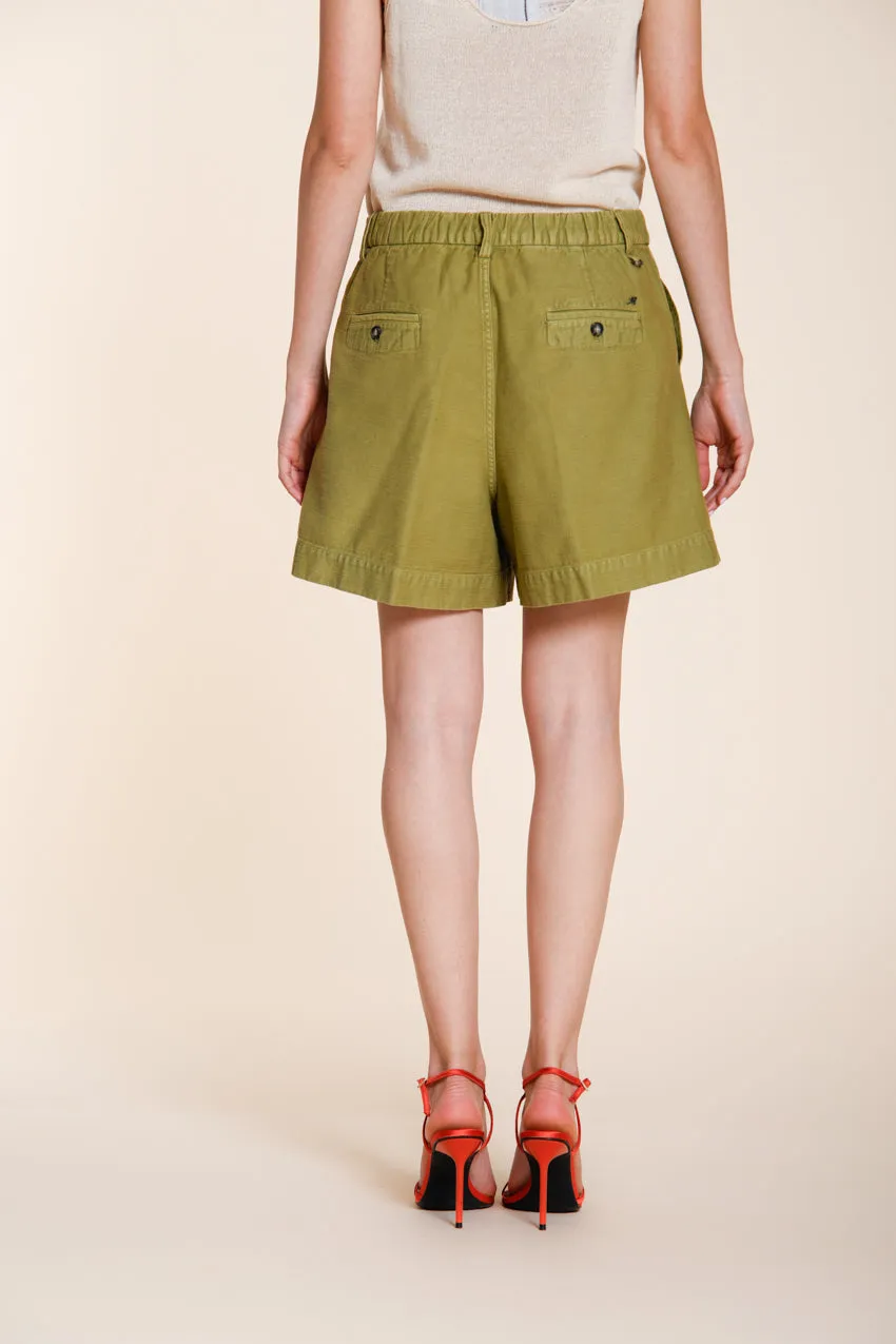 Mason's Dallas cargo shorts syregrøn relaxed dame