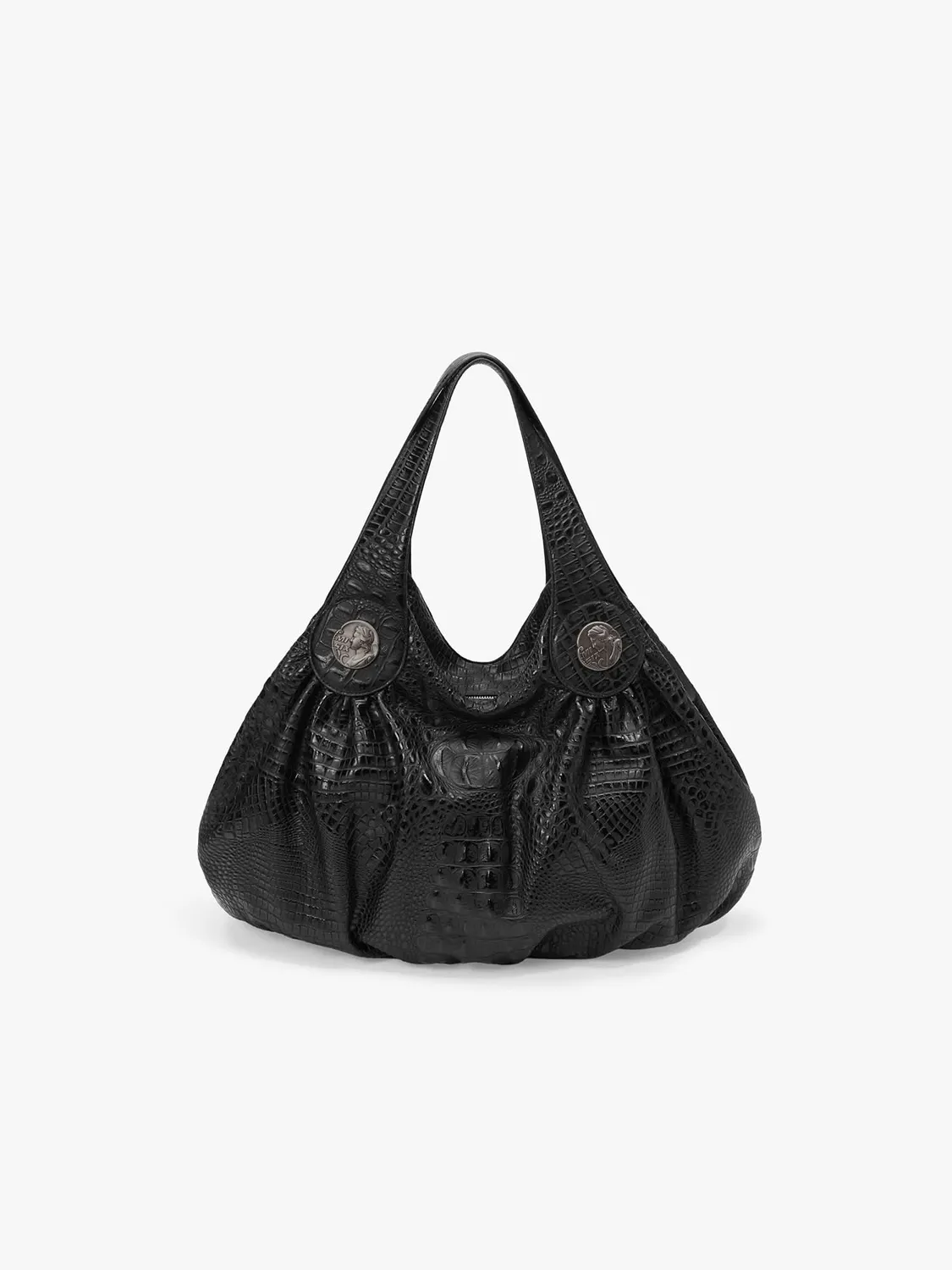 Miss Sixty Black Label Skuldertaske sort kroko